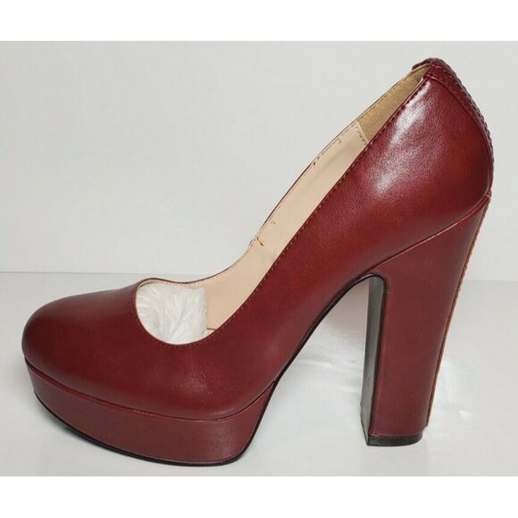 PRIMADONNA COLLECTION WOMEN SZ EURO 40 ROSSO 4 IN HEELS NEW / BOX GP12024-21ECP - Picture 2 of 12